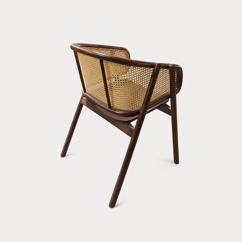 Calder Cane Barrel Armchair view 2