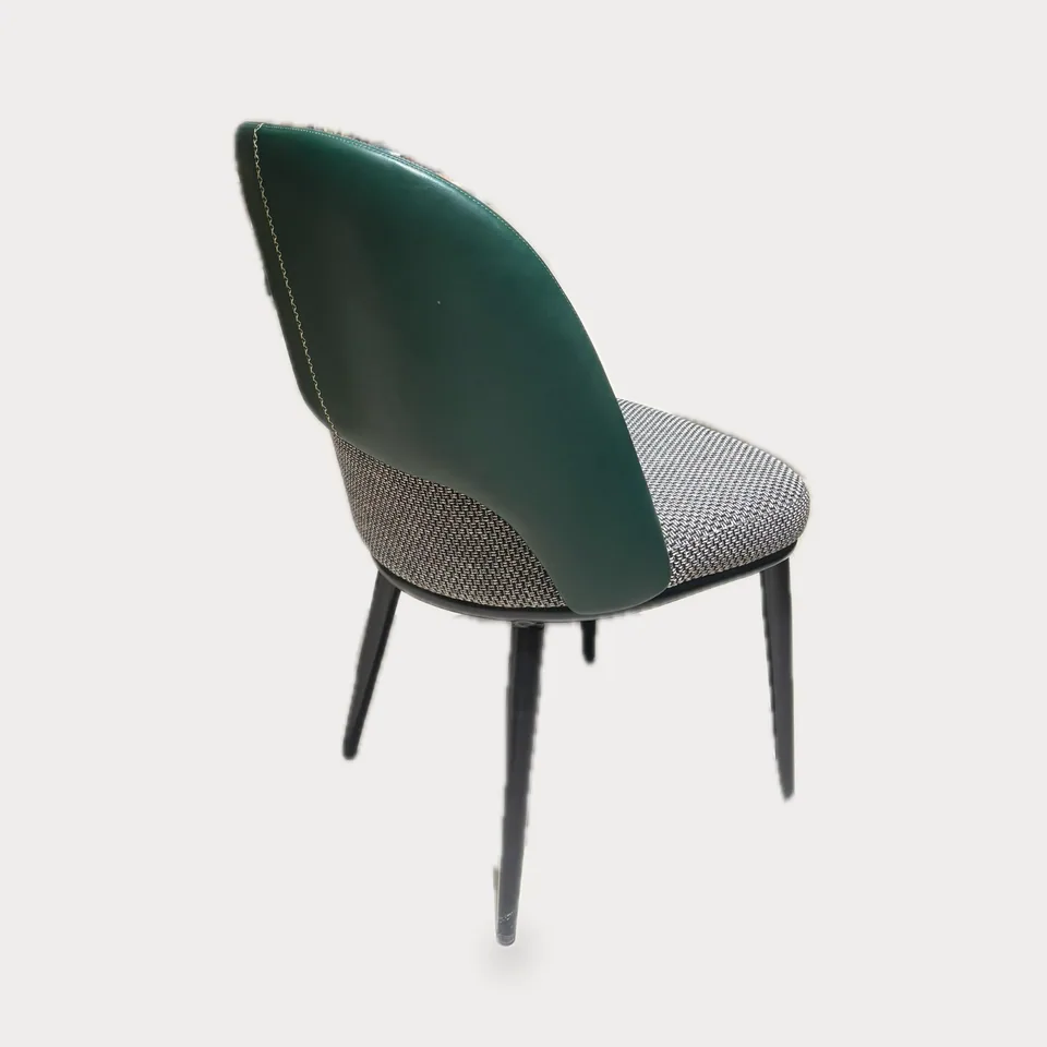Fenwick Houndstooth Shell Chair view 2