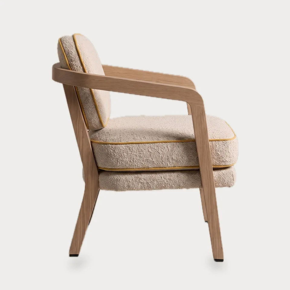 Hollis Low-Arm Chair view 3
