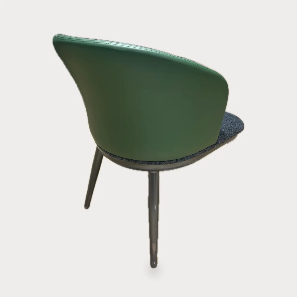 Mercer Green Shell Chair view 2